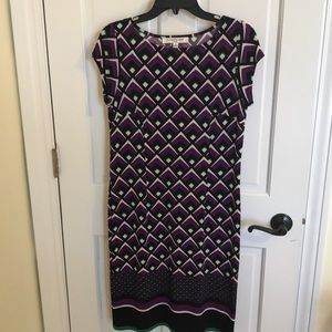 Geometric shift dress
